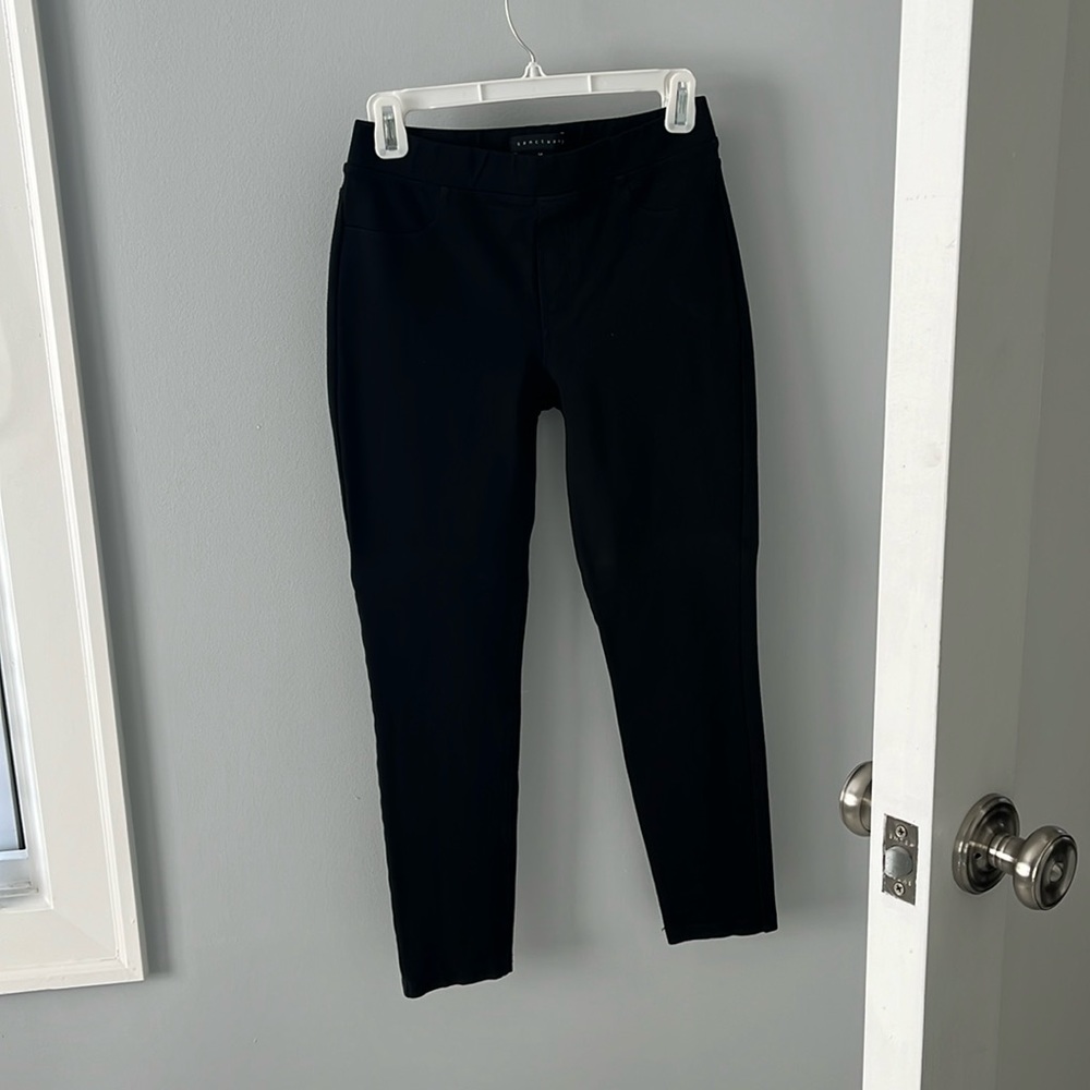 Sanctuary black “denim” leggings